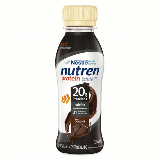 Nestlé suplemento alimentar nutren protein sabor chocolate (260ml)