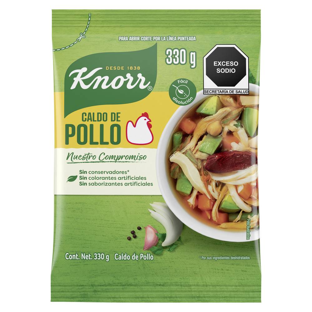 Knorr caldo en polvo (pollo)