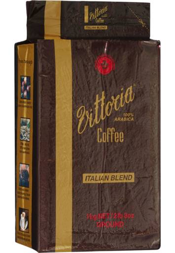 Vittoria Coffee Ground Coffee Italian Blend (1kg)