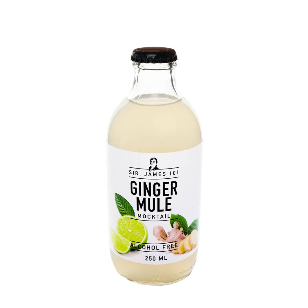 Cocktail Ginger Mule Sans Alcool SIR JAMES 101 - la bouteille de 25cl