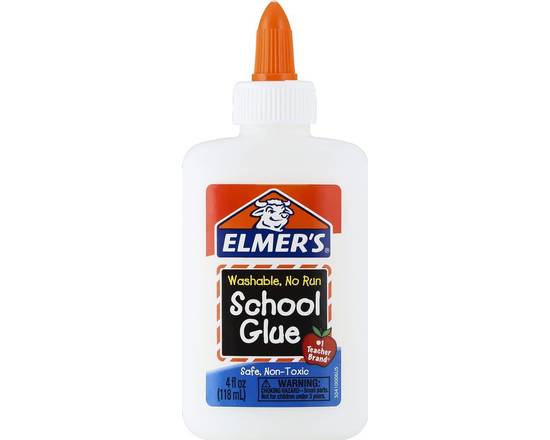 Elmer's · Washable No Run School Glue (4 fl oz)
