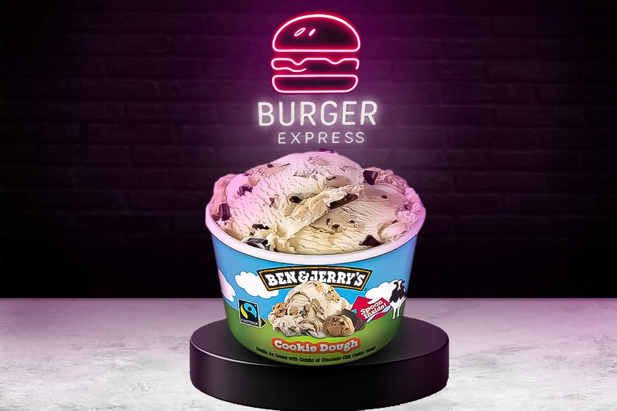 🍪 GLACE BEN & JERRY’S COOKIES VANILLE