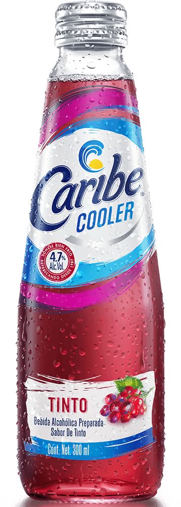 Caribe Cooler · Bebida alcohólica preparada, tinto (300 ml)
