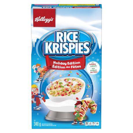 Rice Krispies Holiday Edition Cereal (340 g)