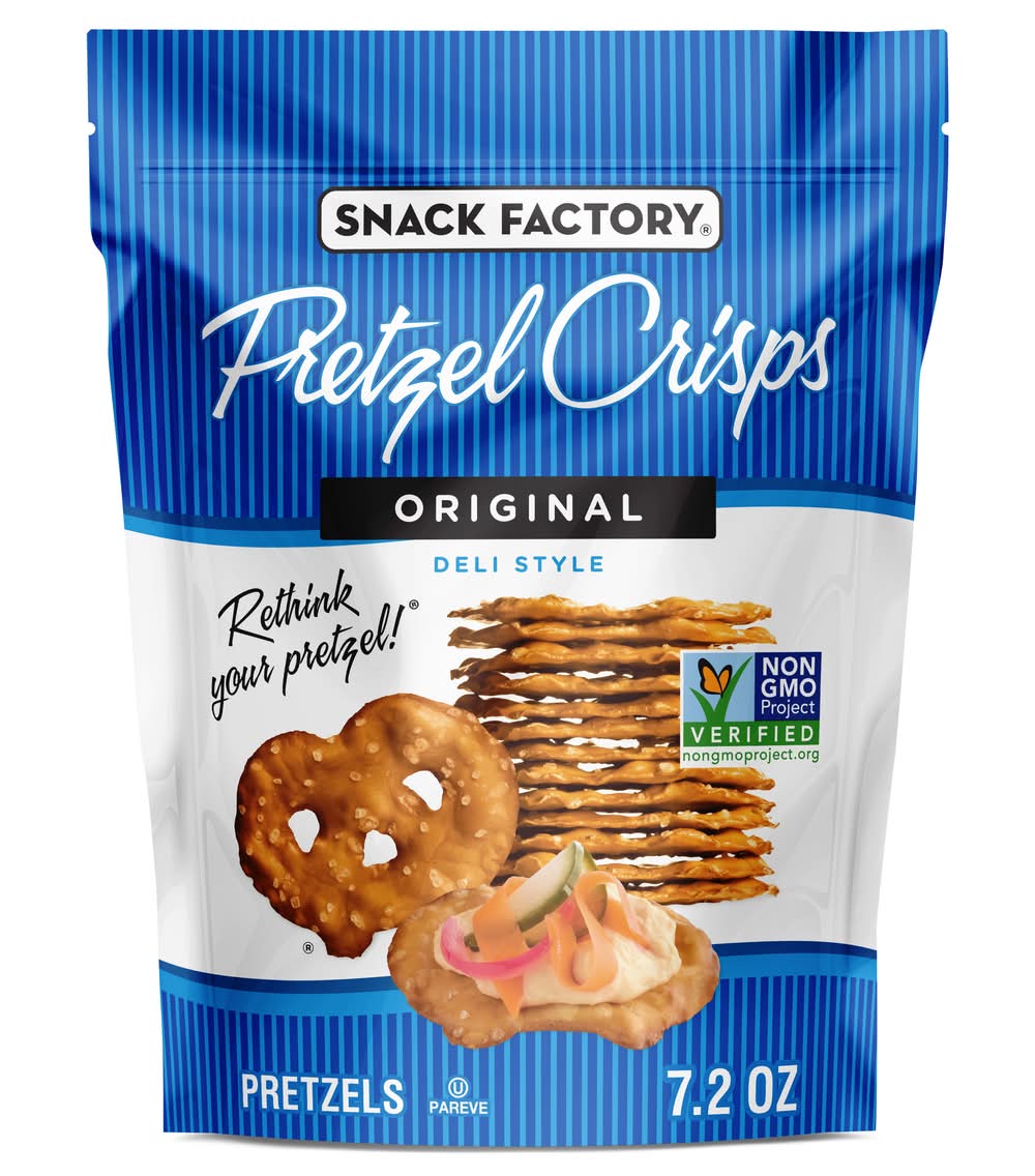 Snack Factory Pretzel Crisps, Original (7.2 oz)