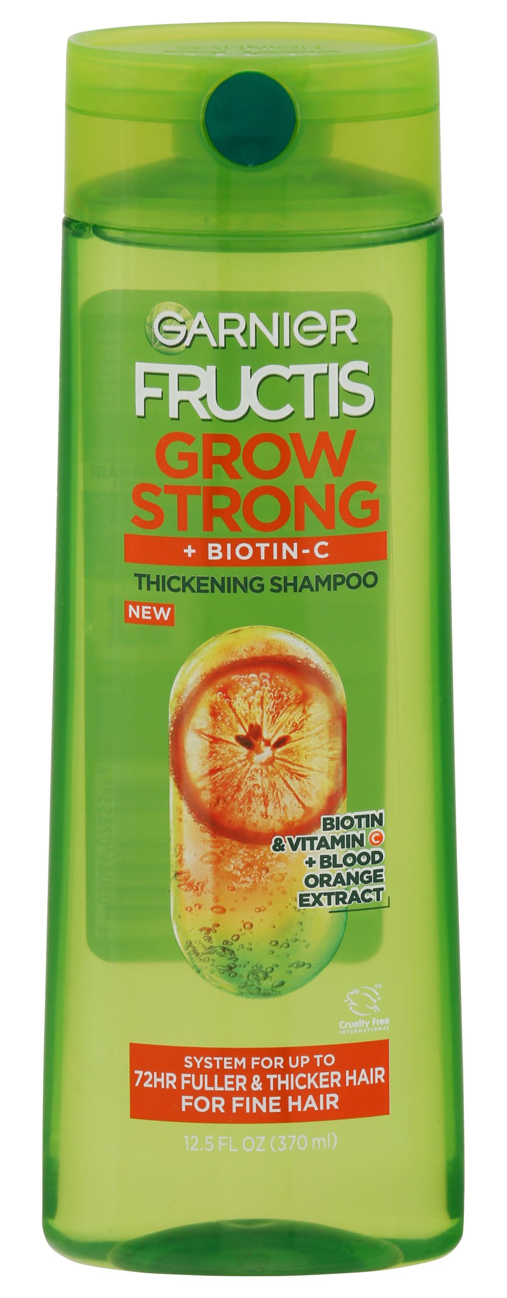 Garnier Fructis Grow Strong + Biotin-C Orange Extract Thickening Shampoo (12.5 fl oz)