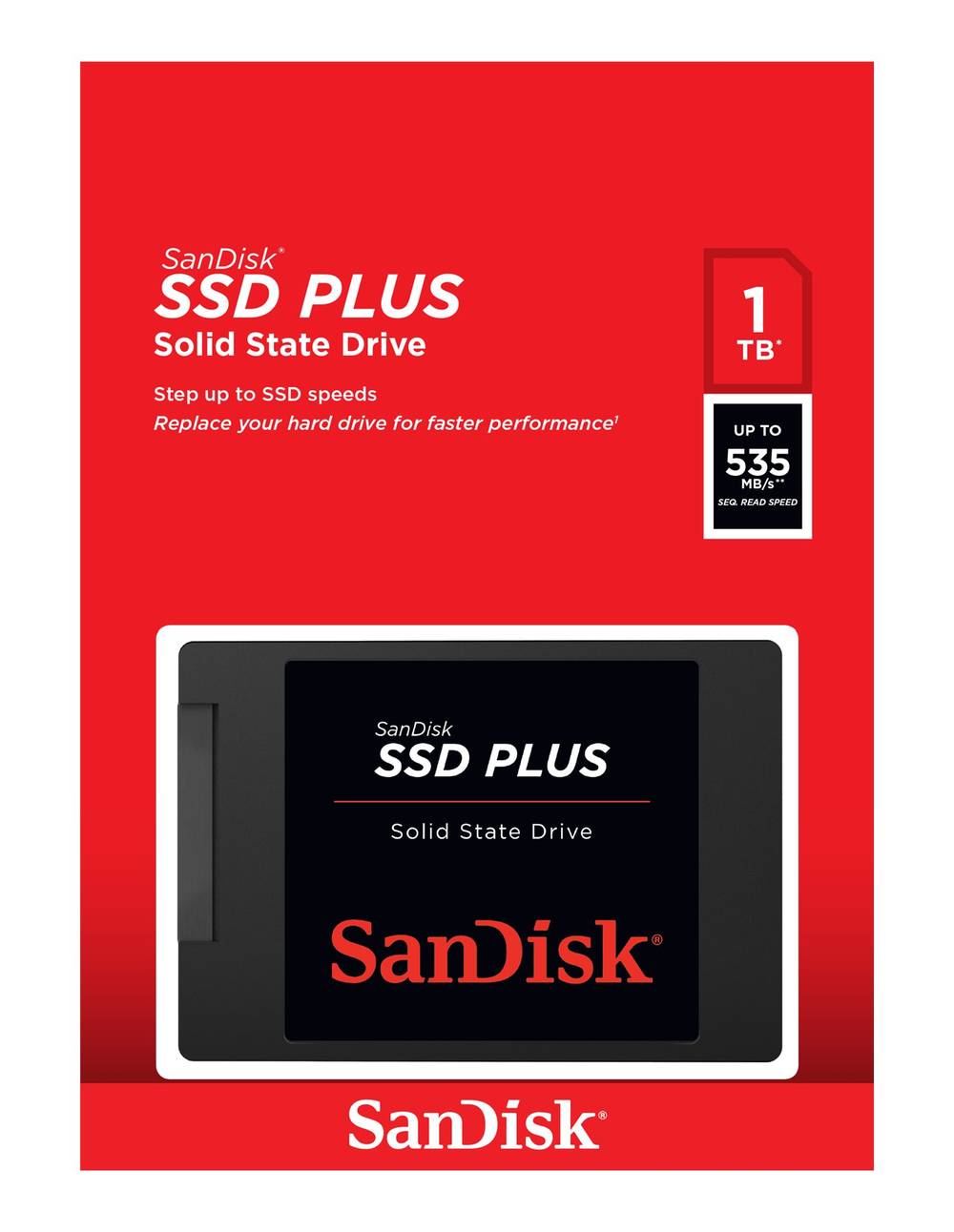 SanDisk Ssd Plus Solid State Drive 1 Tb