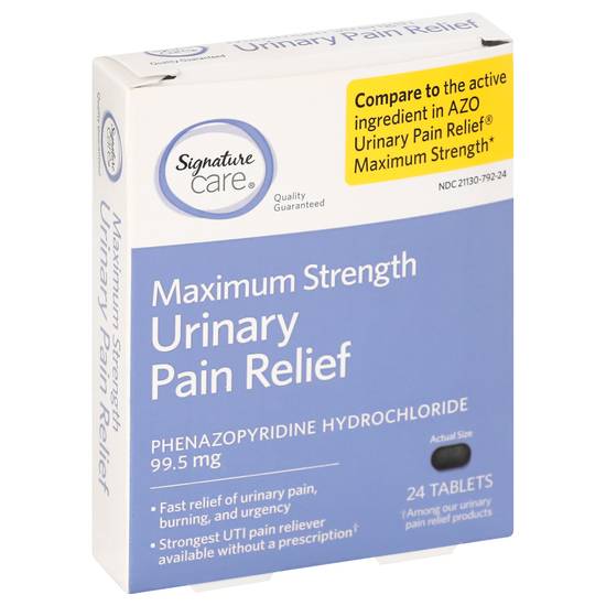 Signature Care Urinary Pain Relief (24 tablets)