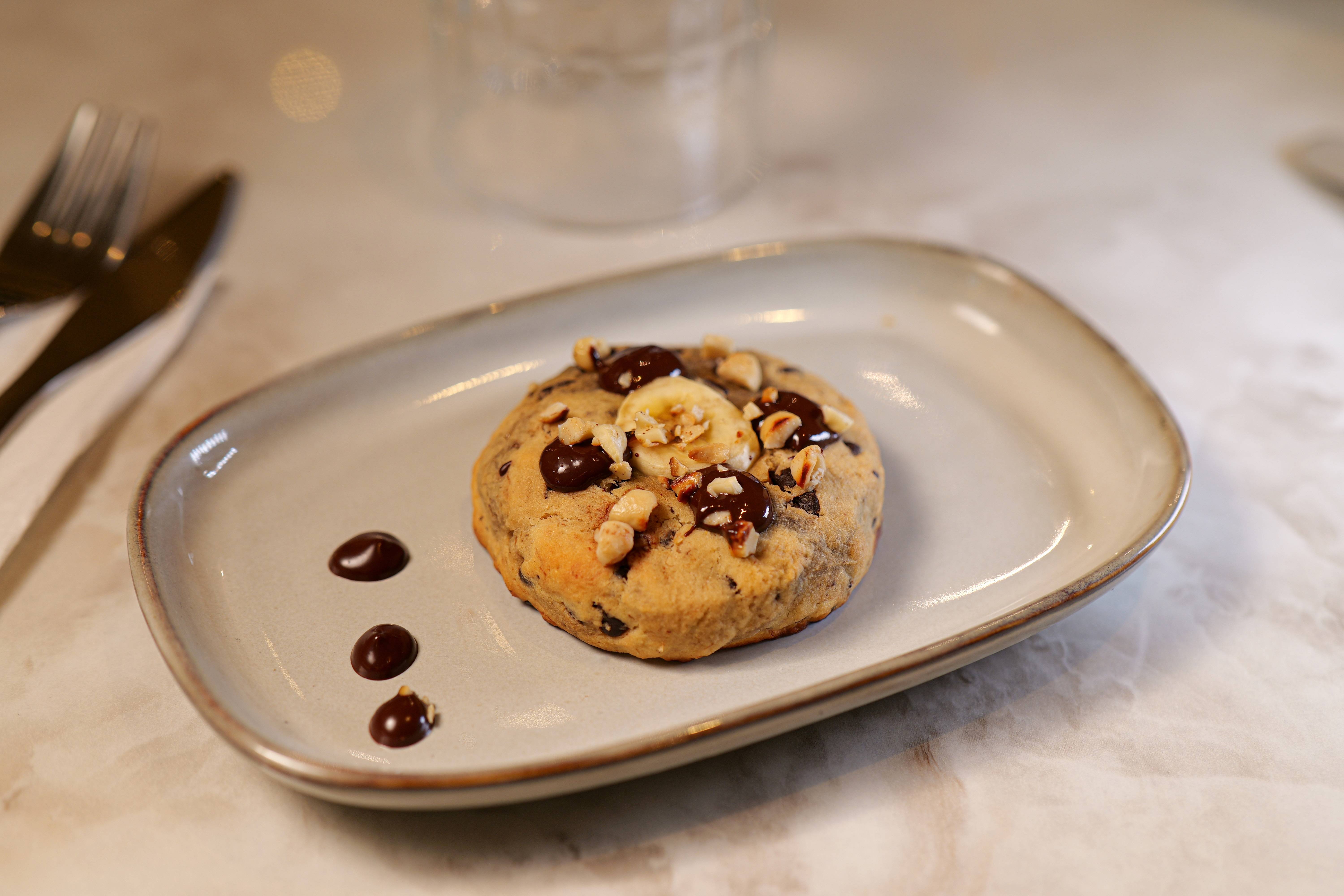 Cookies au Yucca, Banane et Chocolat