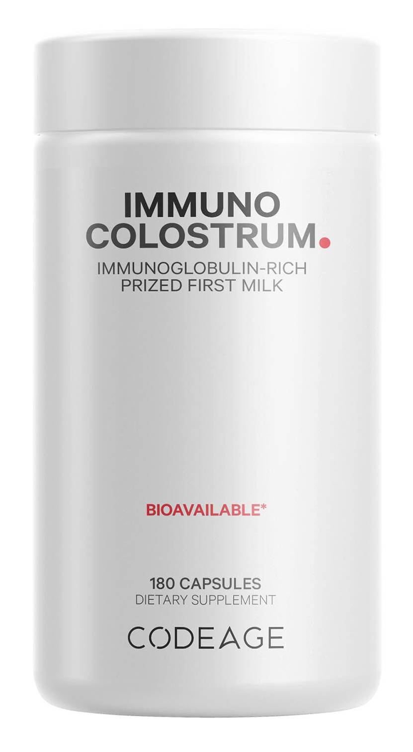 Codeage Immuno Colostrum Immunoglobulin Capsules (180 ct)