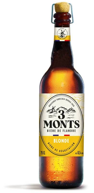 Bière 3 Monts 75cl FRAÎCHE