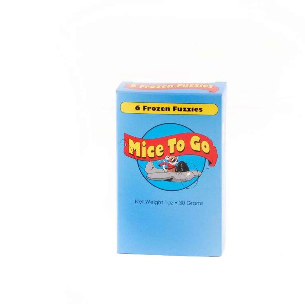 Mice To Go Frozen Fuzzie Mouse Reptile Food (6 ct, 1 oz)