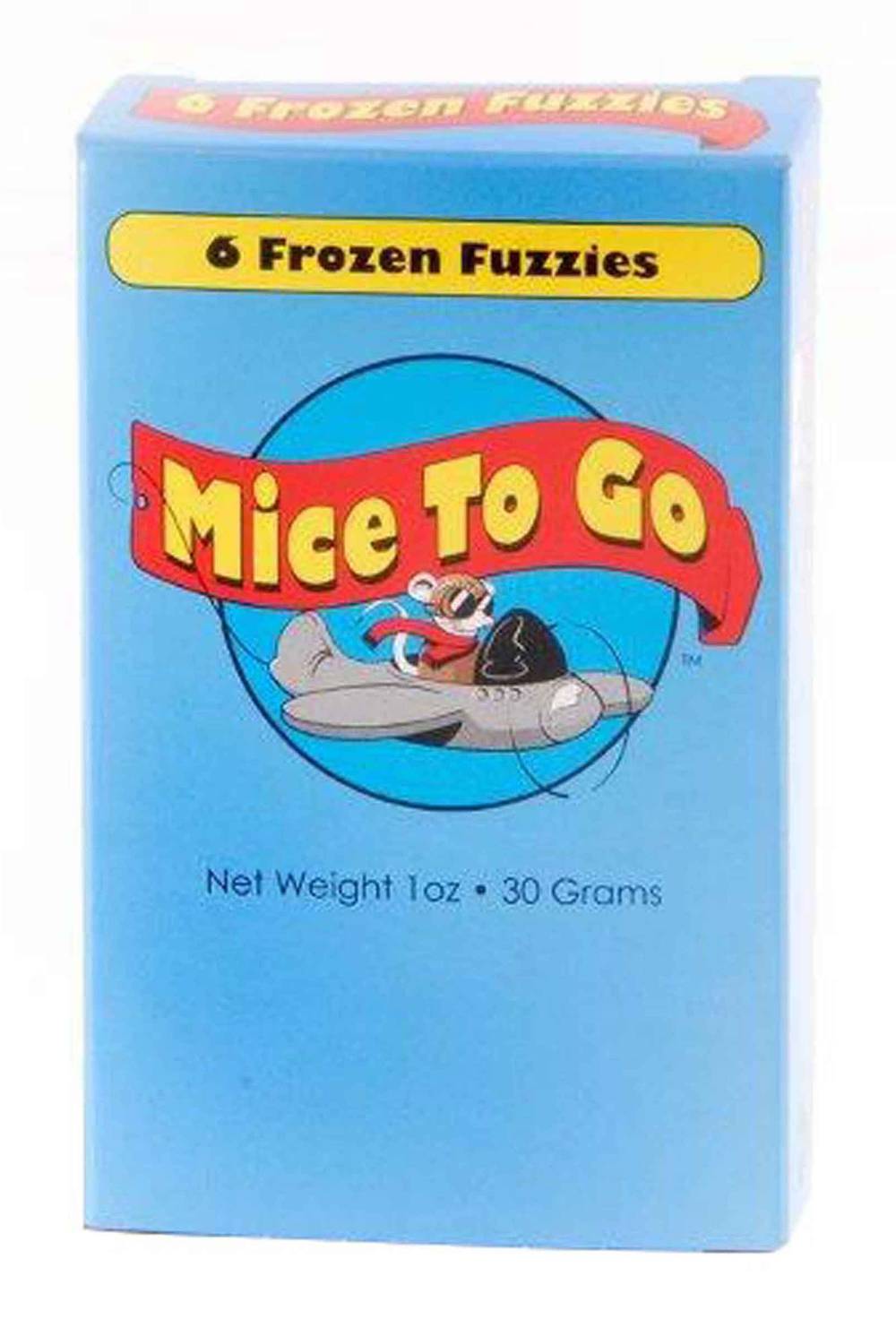 Mice To Go Fuzzie Mouse Reptile Food (1 oz, 6 ct)