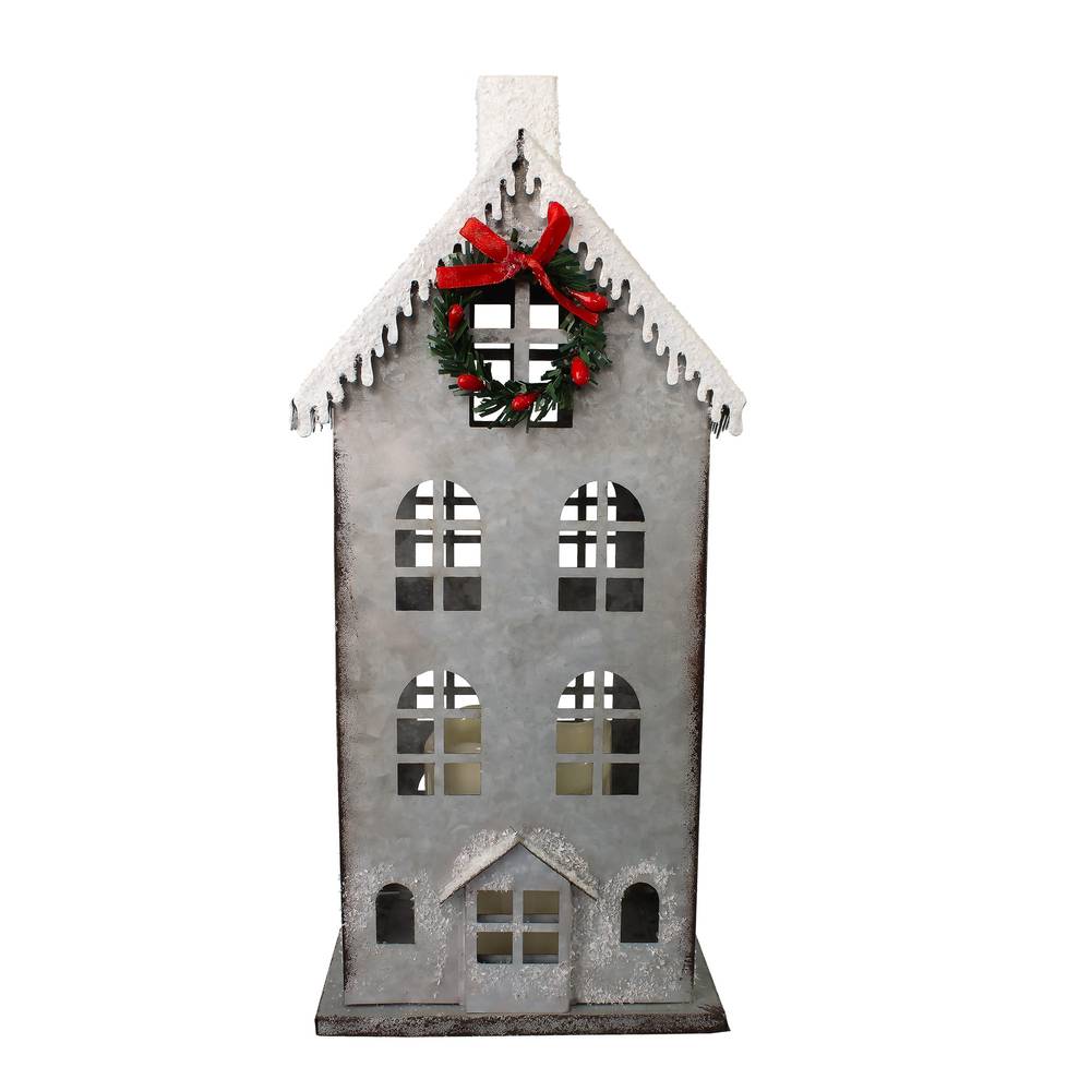 Holiday Living 13-in Lighted Decoration House Battery-operated Christmas Decor | B660921