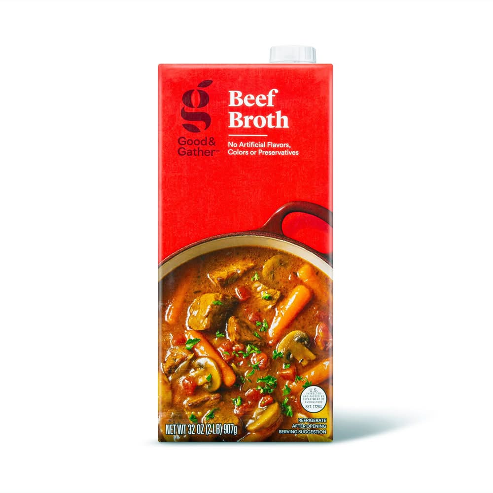 Good & Gather Organic Beef Broth (32 oz)
