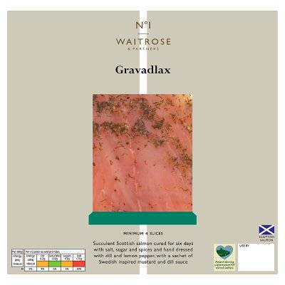 Waitrose & Partners No.1 Scottish Salmon Gravadlax