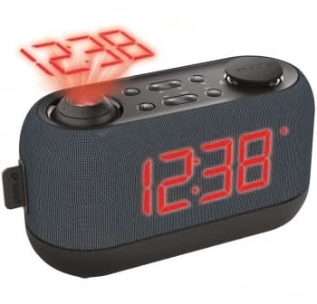 Radio Despertador Proyector Poss PSCR16B