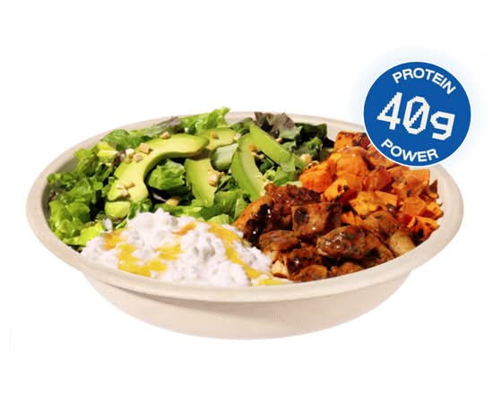 Hot Honey Cottage Cheese Bowl