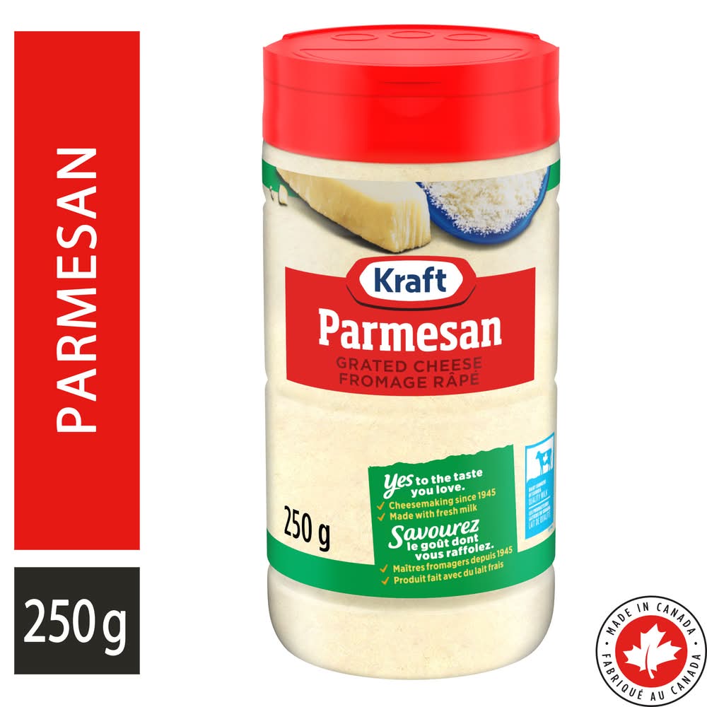Kraft Grated Parmesan Cheese (250 g)