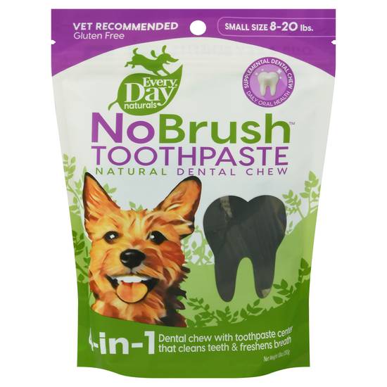 Everyday Naturals No Brush Toothpaste Dental Chew (10 oz)
