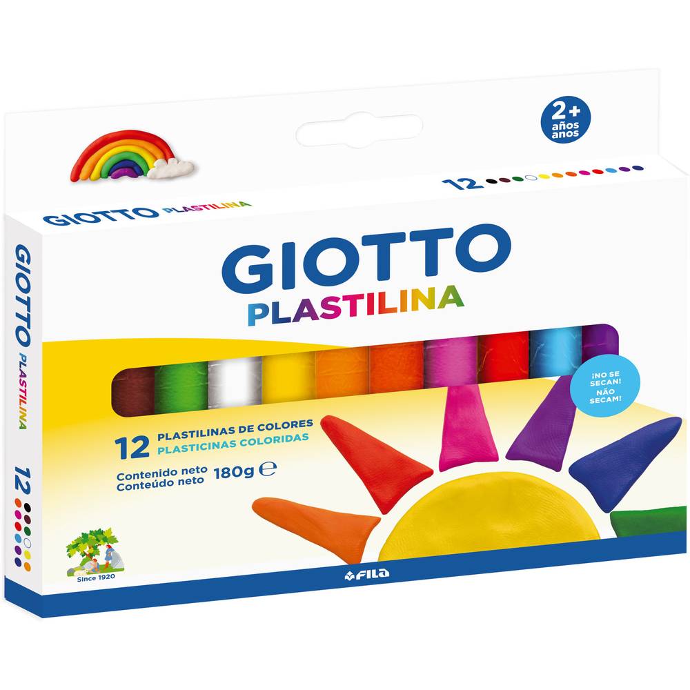 Plasticina Cores Clássicas 12X15G Giotto
