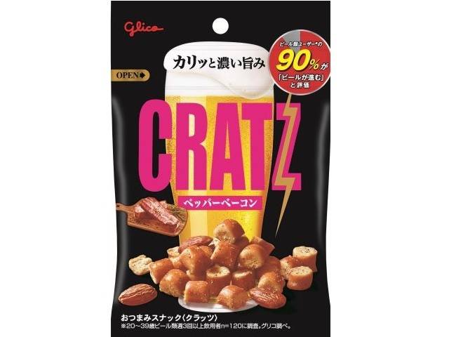 グリコ クラッツ≪ペッパーベーコン≫(42g)【珍味】