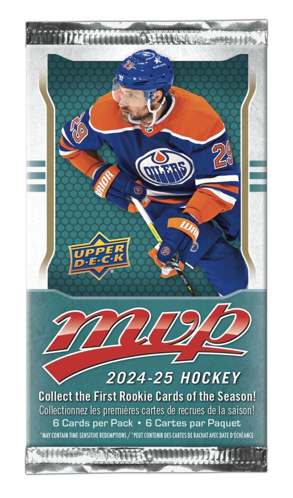 Upper Deck Mvp Hockey Trading Cards 2024-25 (6 ct)