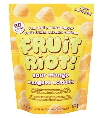Fruit Riot! Sour Candy, Mango (170 g)