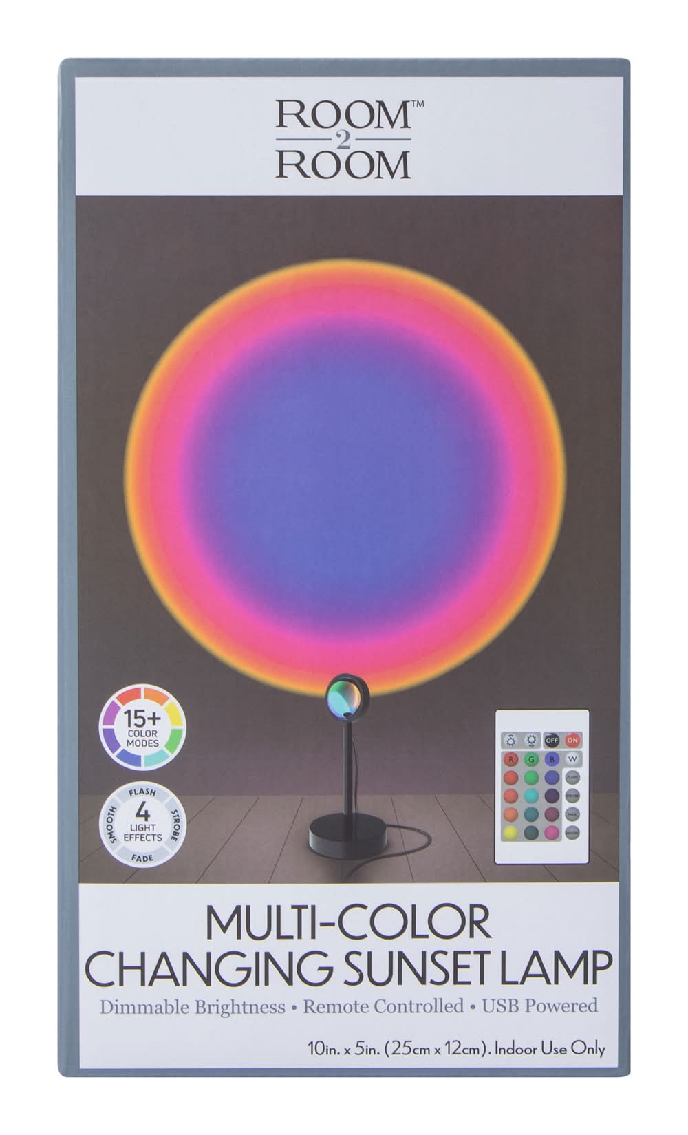 Multi-Color Changing Sunset Lamp