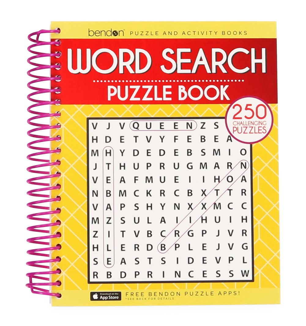 Word Search Puzzles Book
