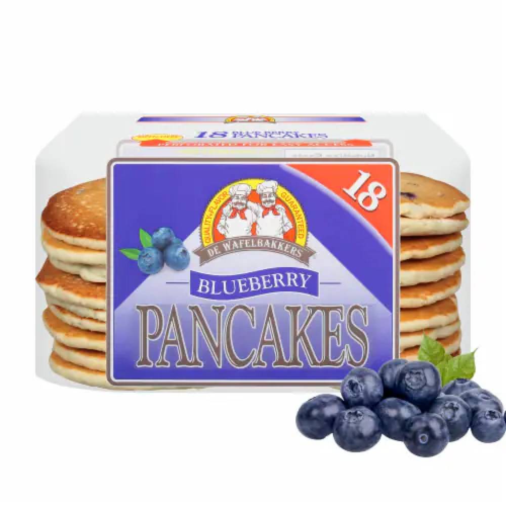 De Wafelbakkers Blueberry Pancakes (1.55 lbs)