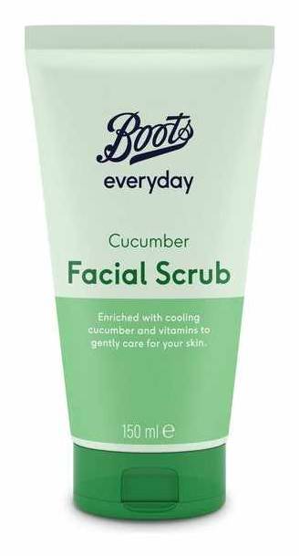 Boots Cucumber Facial Scrub 150ml