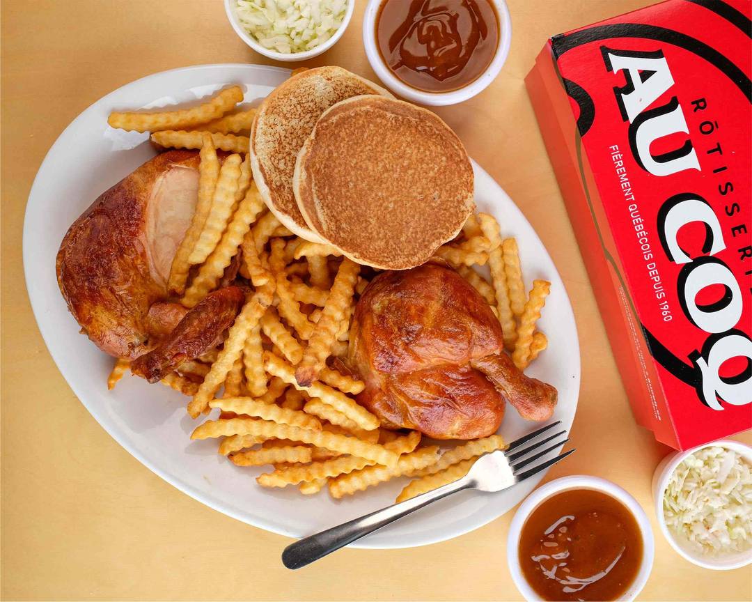 Commandez chez Au Coq (Hochelaga) depuis le menu de livraison en ligne Montréal Menu et prix