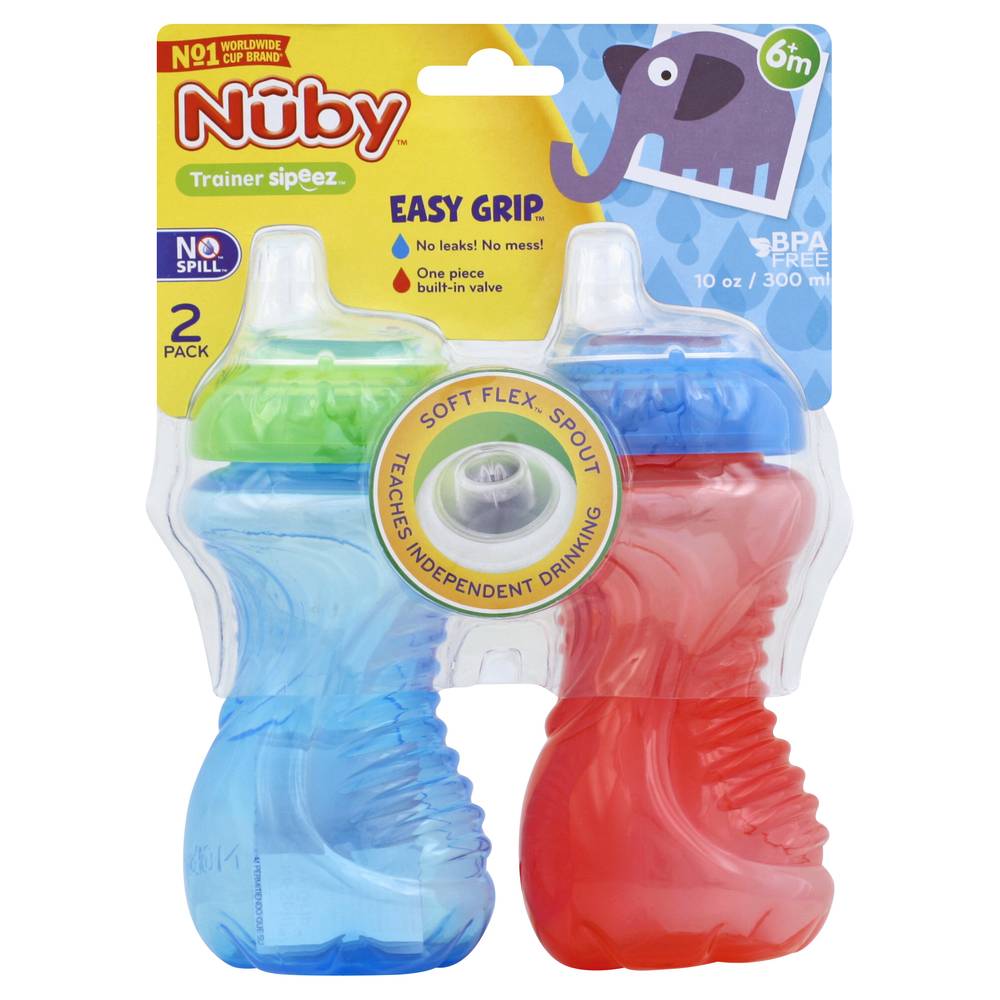 Nuby Trainer Sipeez 6+ Months (2 ct)