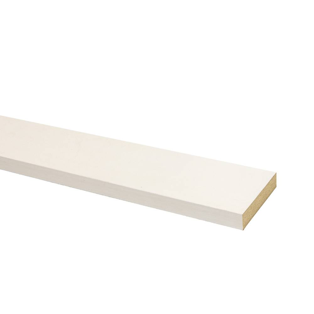 RELIABILT 1-in x 4-in x 8-ft Primed S4S MDF Board | L5262148