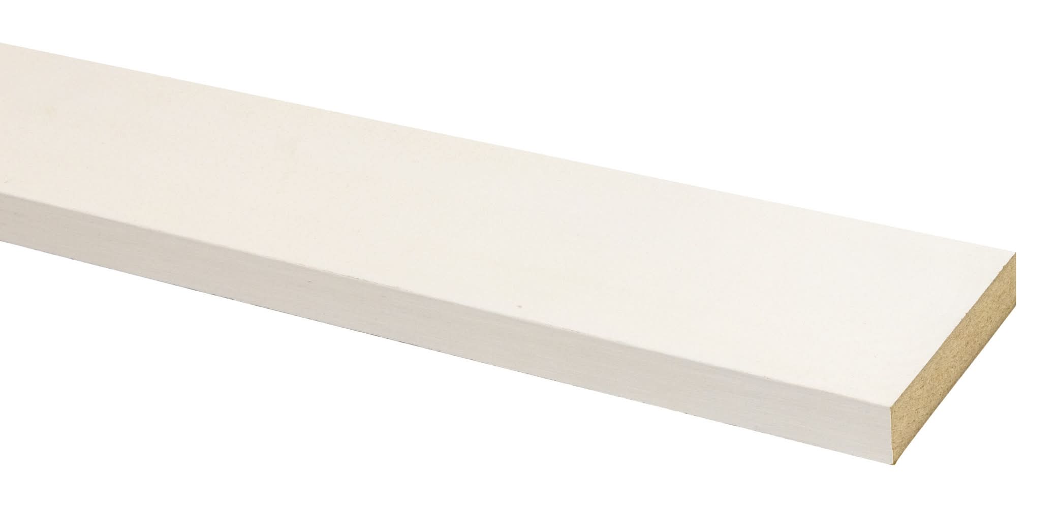 ReliaBilt 1-in x 4-in x 8-ft Primed S4S MDF Board