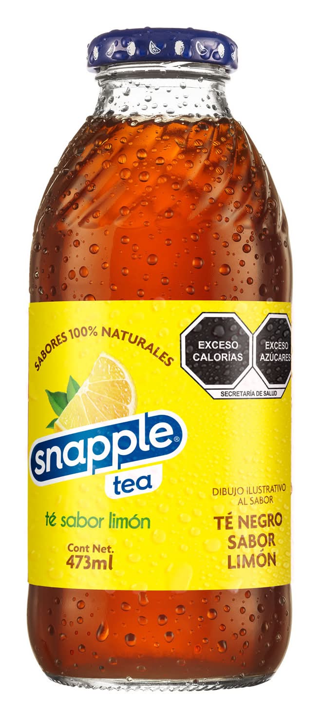 Snapple · Té negro de limón (473 ml)