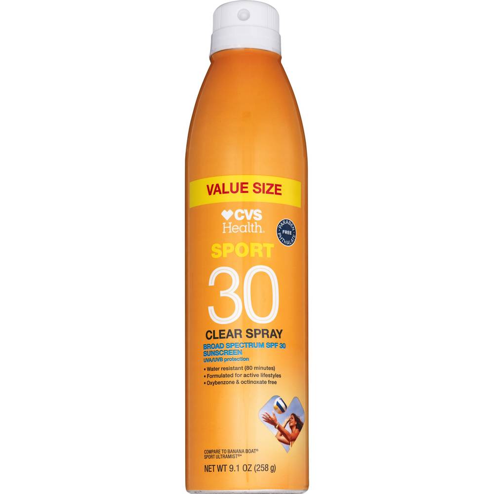 CVS Health Sport Clear Sunscreen Spray