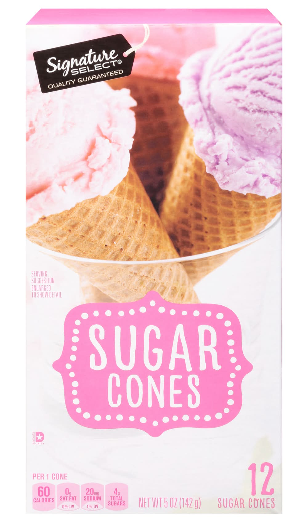 Signature Select Sugar Cones (5 oz)