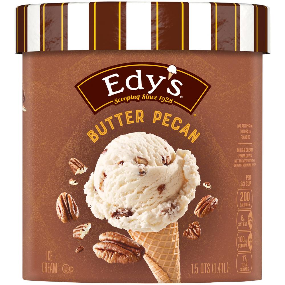 Edy's Butter Pecan Ice Cream (1.5 qt)