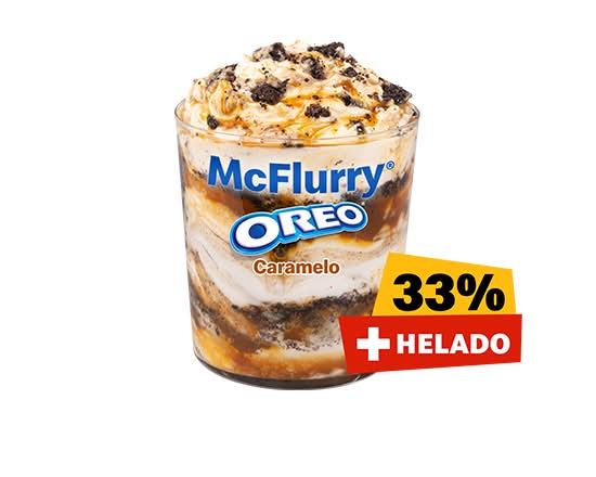 McFlurry Oreo Caramelo