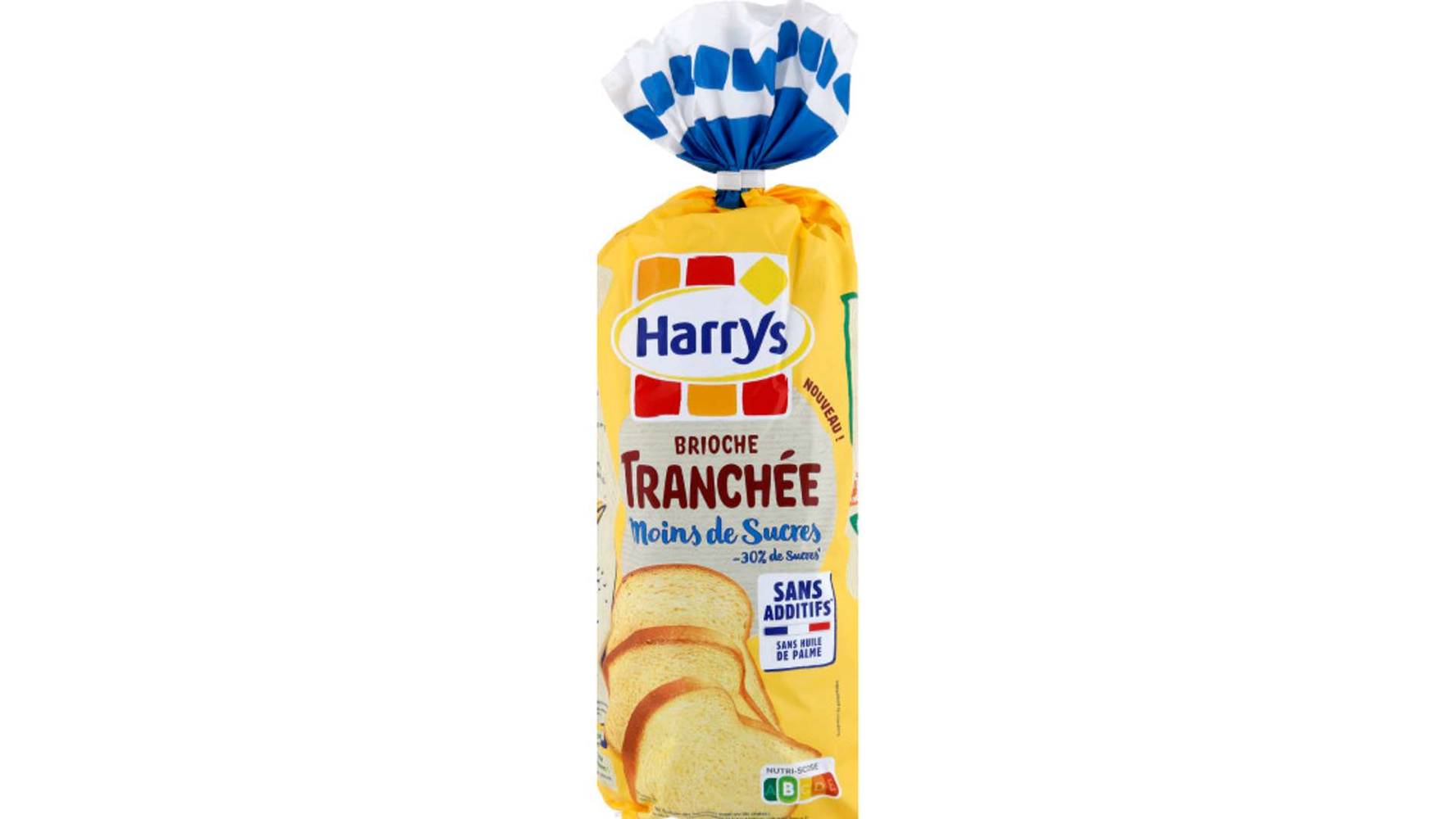 Harry's - Brioche tranchée -30% de sucre sans additif