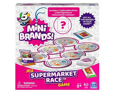 Spin Master 5 Surprise Mini Brands Supermarket Race Game (2 ct)