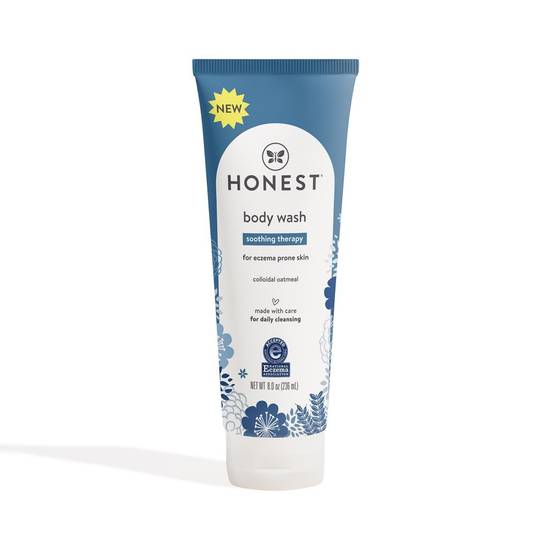 Honest Eczema Soothing Therapy Body Wash - 8 oz
