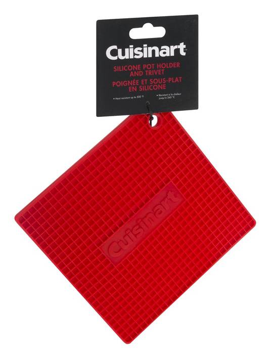 CUISINART Potholder And Trivet, 1 EA  Room accessories, Dinning room,  Silicone pot holders