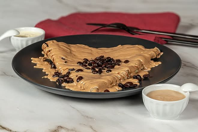 Coffee crepe