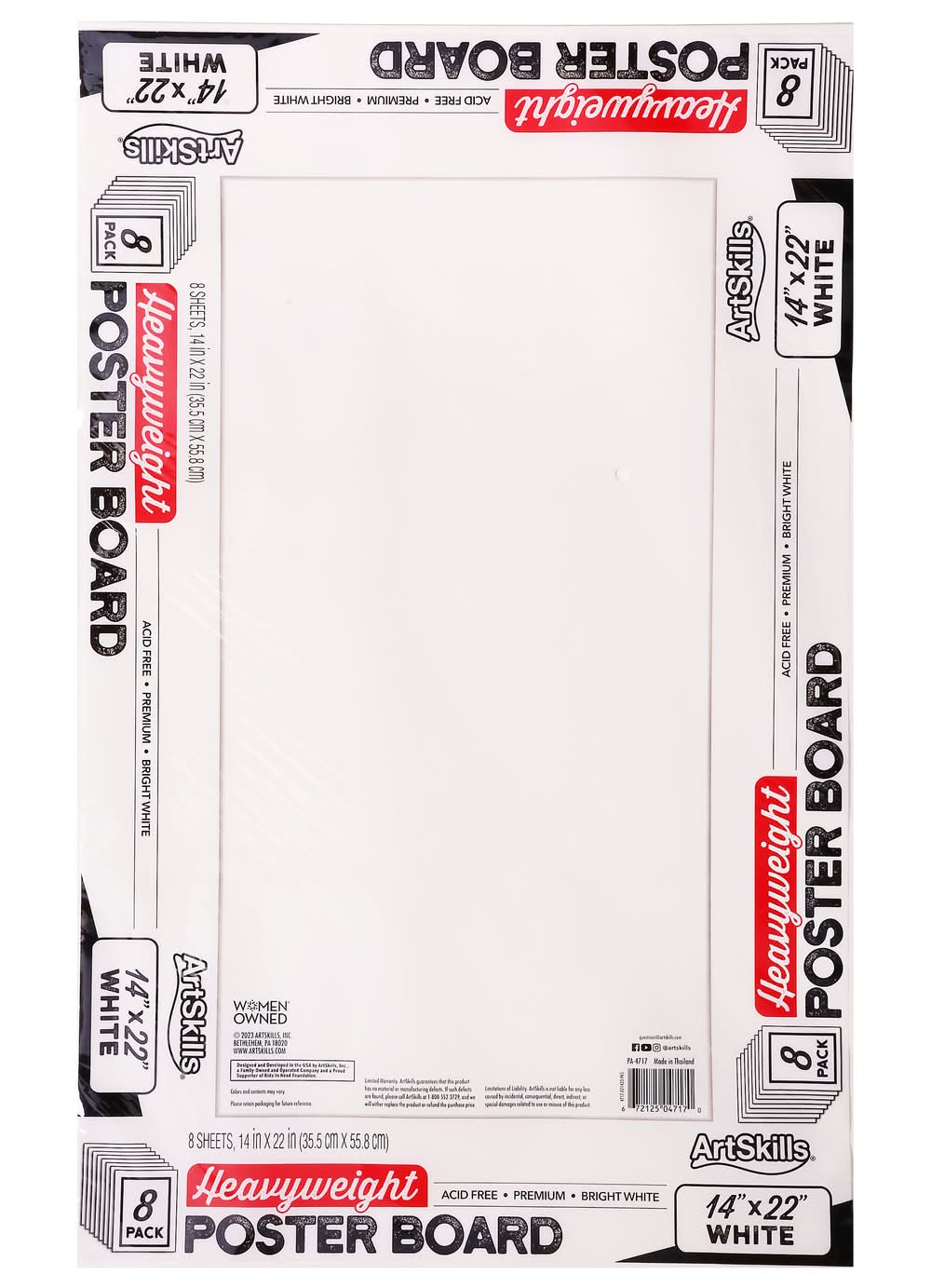 ArtSkills White Heavyweight Boards