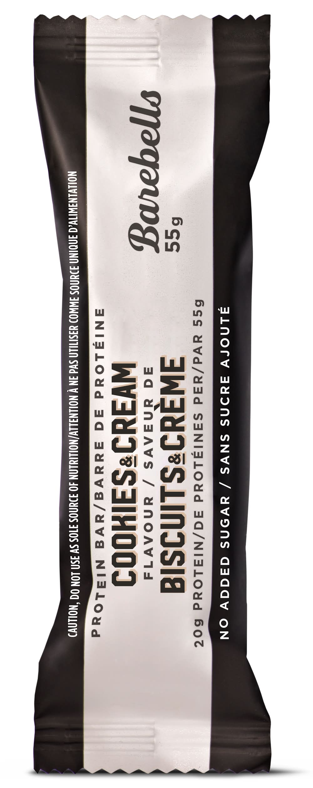Barebells Cookies and Cream Protein Bar (660 g, 12 ct)