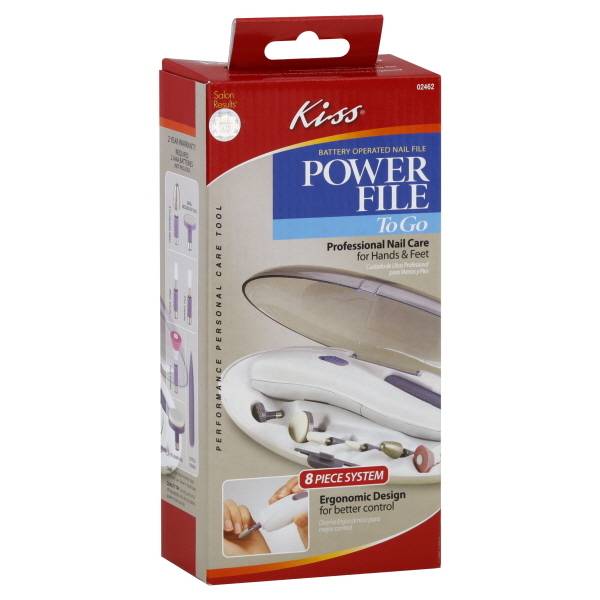 KISS Manicure Pedicure Power File