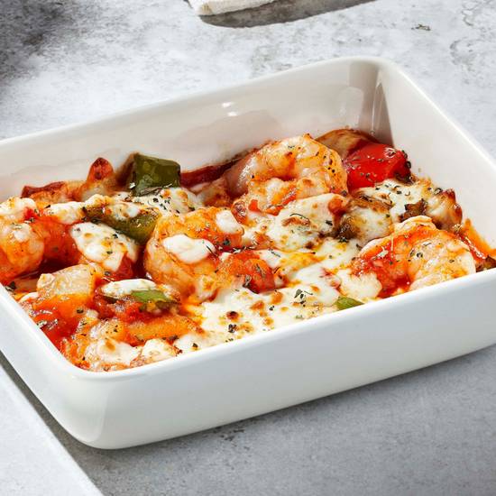 Crevettes au gratin à la Napolitaine / Neapolitan Shrimps Au Gratin